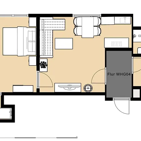 Haus Wellen Und 4 Apartament Büsum
